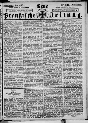 Neue preußische Zeitung vom 27.03.1895