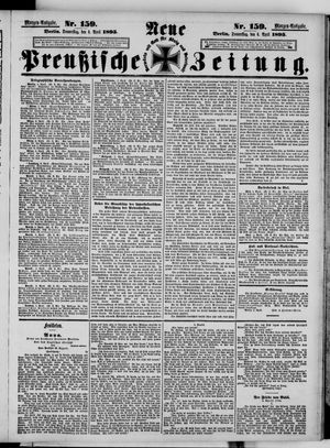Neue preußische Zeitung vom 04.04.1895