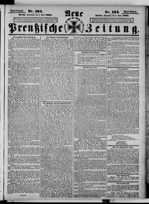Neue preußische Zeitung vom 06.04.1895
