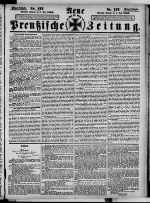 Neue preußische Zeitung vom 17.04.1895