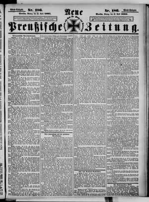 Neue preußische Zeitung vom 22.04.1895