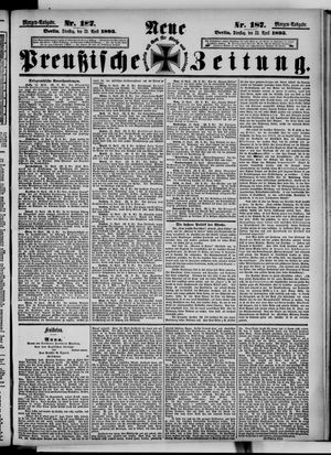 Neue preußische Zeitung vom 23.04.1895