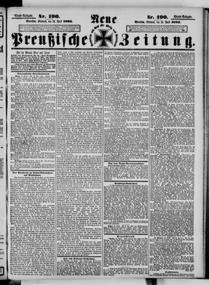 Neue preußische Zeitung vom 24.04.1895