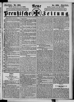 Neue preußische Zeitung vom 25.04.1895