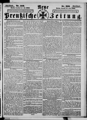 Neue preußische Zeitung vom 09.05.1895