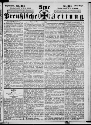 Neue preußische Zeitung vom 25.05.1895