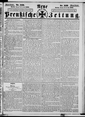 Neue preußische Zeitung vom 26.05.1895