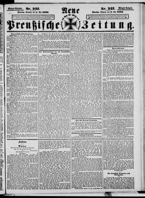 Neue preußische Zeitung on May 29, 1895