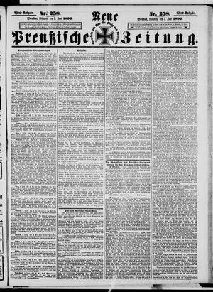 Neue preußische Zeitung vom 05.06.1895
