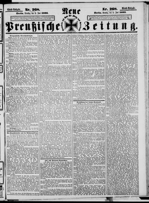 Neue preußische Zeitung vom 11.06.1895