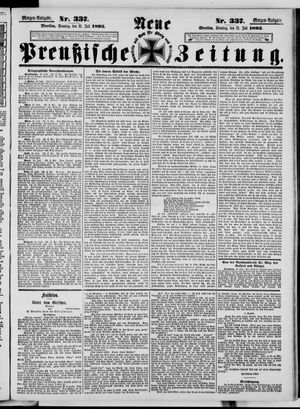Neue preußische Zeitung vom 21.07.1895