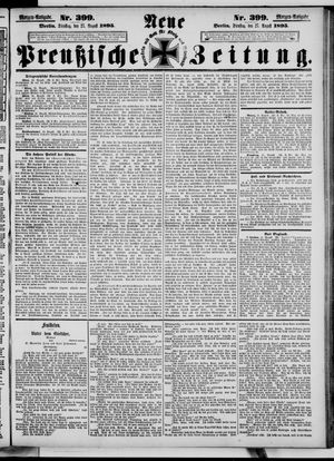Neue preußische Zeitung vom 27.08.1895