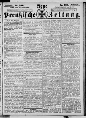 Neue preußische Zeitung vom 27.08.1895