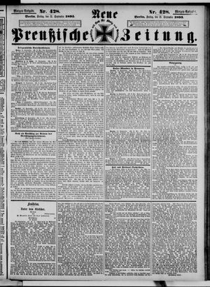 Neue preußische Zeitung vom 13.09.1895