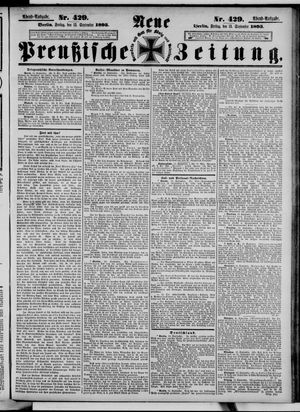 Neue preußische Zeitung vom 13.09.1895
