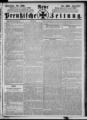 Neue preußische Zeitung vom 18.09.1895