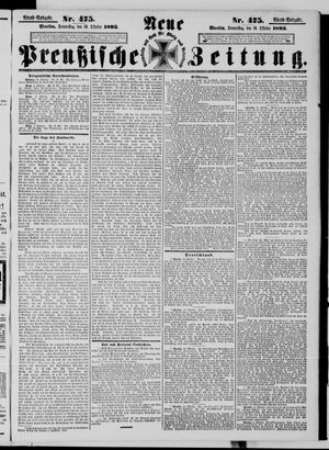 Neue preußische Zeitung on Oct 10, 1895