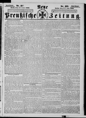 Neue preußische Zeitung vom 11.10.1895