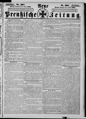 Neue preußische Zeitung vom 19.10.1895