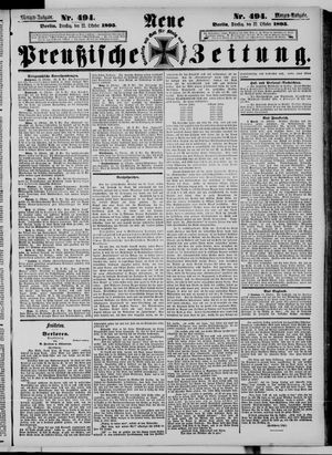 Neue preußische Zeitung vom 22.10.1895