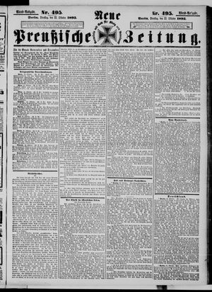 Neue preußische Zeitung vom 22.10.1895