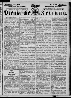 Neue preußische Zeitung vom 26.10.1895