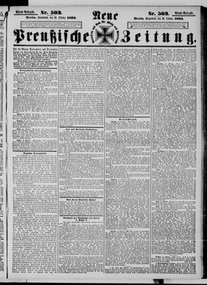 Neue preußische Zeitung vom 26.10.1895