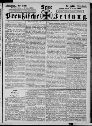 Neue preußische Zeitung vom 31.10.1895
