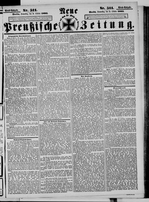 Neue preußische Zeitung vom 31.10.1895