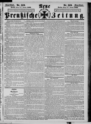 Neue preußische Zeitung vom 01.11.1895