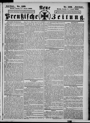Neue preußische Zeitung vom 07.11.1895