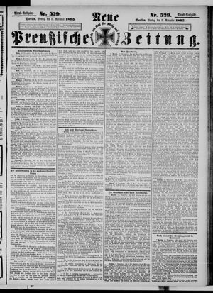 Neue preußische Zeitung vom 11.11.1895