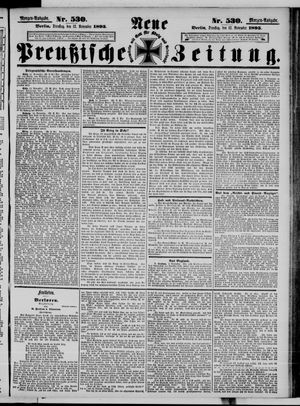 Neue preußische Zeitung vom 12.11.1895