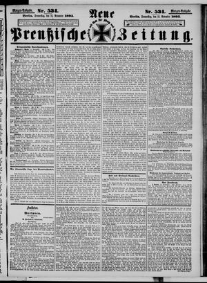 Neue preußische Zeitung on Nov 14, 1895