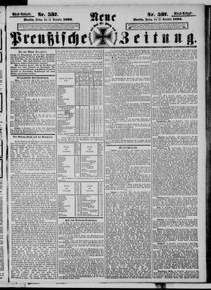 Neue preußische Zeitung vom 15.11.1895