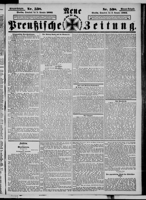 Neue preußische Zeitung vom 16.11.1895