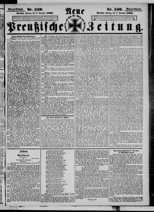 Neue preußische Zeitung vom 17.11.1895