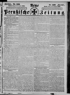 Neue preußische Zeitung vom 26.11.1895