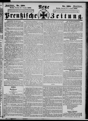 Neue preußische Zeitung vom 05.12.1895