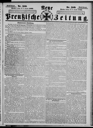Neue preußische Zeitung vom 17.12.1895