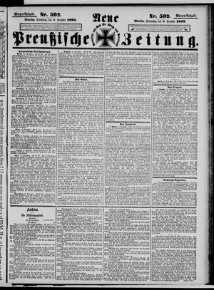 Neue preußische Zeitung vom 19.12.1895