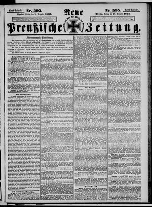 Neue preußische Zeitung vom 20.12.1895