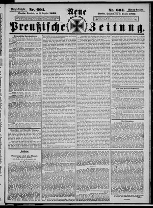 Neue preußische Zeitung on Dec 28, 1895