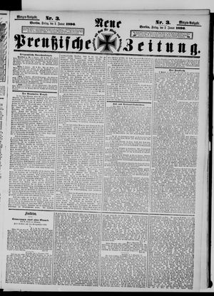 Neue preußische Zeitung vom 03.01.1896