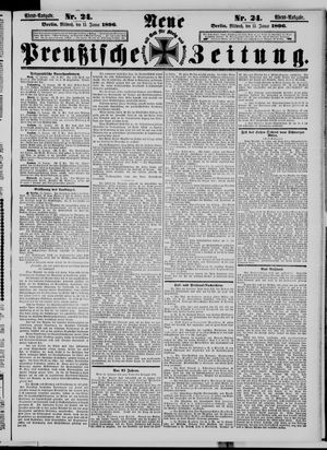 Neue preußische Zeitung vom 15.01.1896
