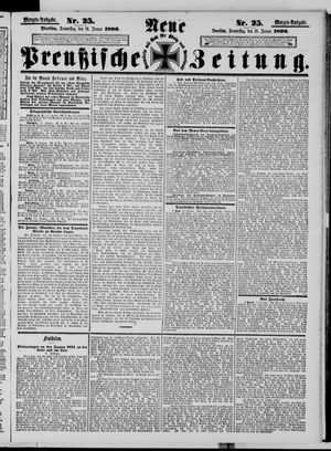 Neue preußische Zeitung vom 16.01.1896