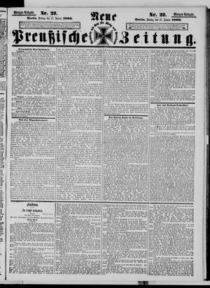 Neue preußische Zeitung vom 17.01.1896