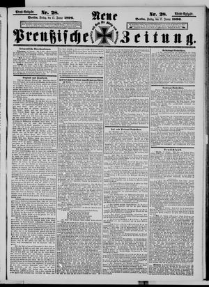 Neue preußische Zeitung vom 17.01.1896