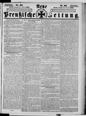 Neue preußische Zeitung on Feb 6, 1896