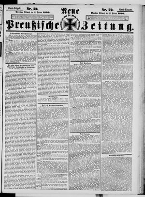 Neue preußische Zeitung vom 12.02.1896
